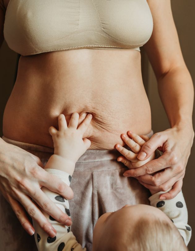 post pregnancy tummy